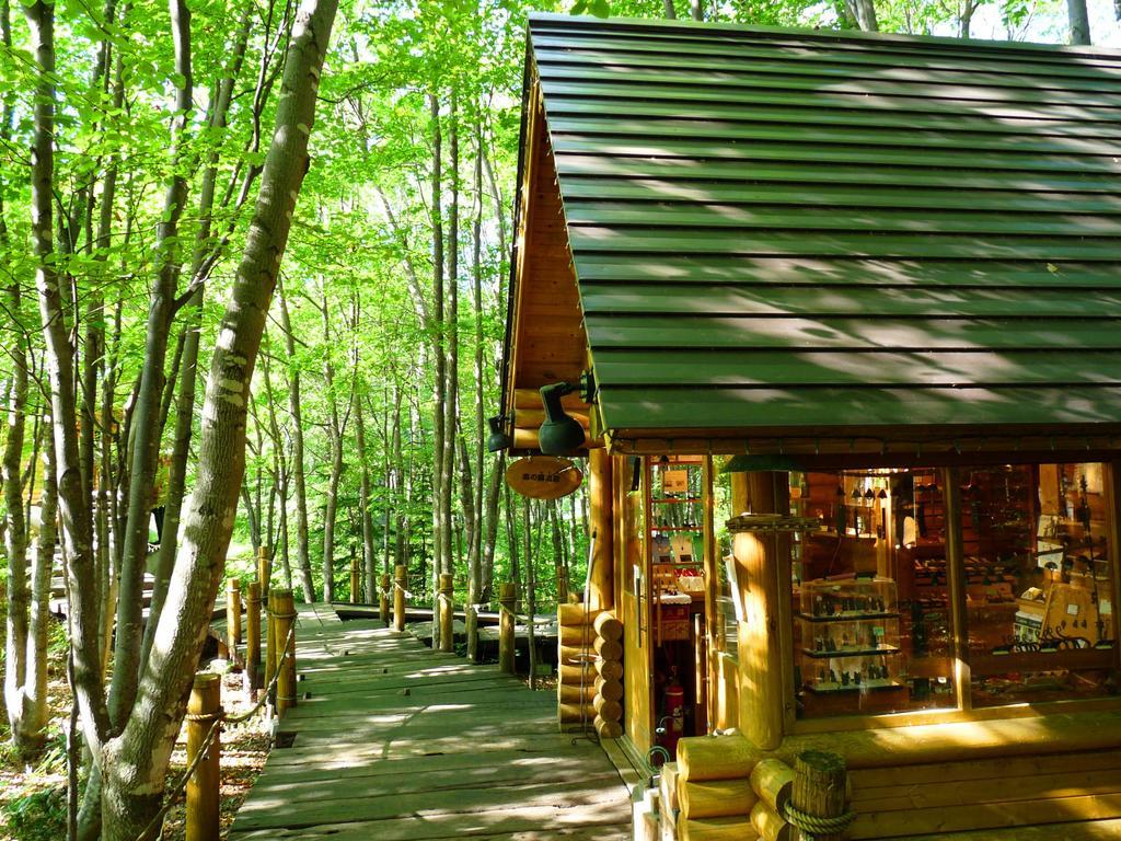 Shin Furano Prince Hotel Buitenkant foto The Log Cabin